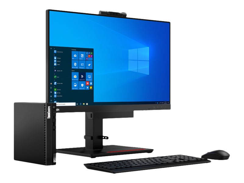 Lenovo ThinkCentre M75q Gen 2 Tiny AMD Ryzen 7 Pro 5755GE 16 GB RAM 512 GB SSD Schwarz