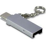 Inter-Tech 88885469 Kartenleser USB 2.0 Type-A/Type-C Eingebaut Zink (88885469)