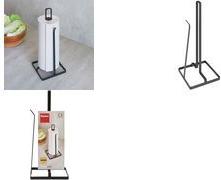 metaltex Küchenrollenhalter Tokyo LAVA, matt-schwarz Material: Metall beschichtet (352913000)