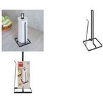 metaltex Küchenrollenhalter Tokyo LAVA, matt-schwarz Material: Metall beschichtet (352913000)