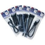 HellermannTyton SOFTFIX®-Kabelbinder lösbar (L x B) 180 mm x 7 mm SOFTFIX-XS-TPU-BK-XW Farbe: Schwarz 16 St. HellermannTyton (115-07190)