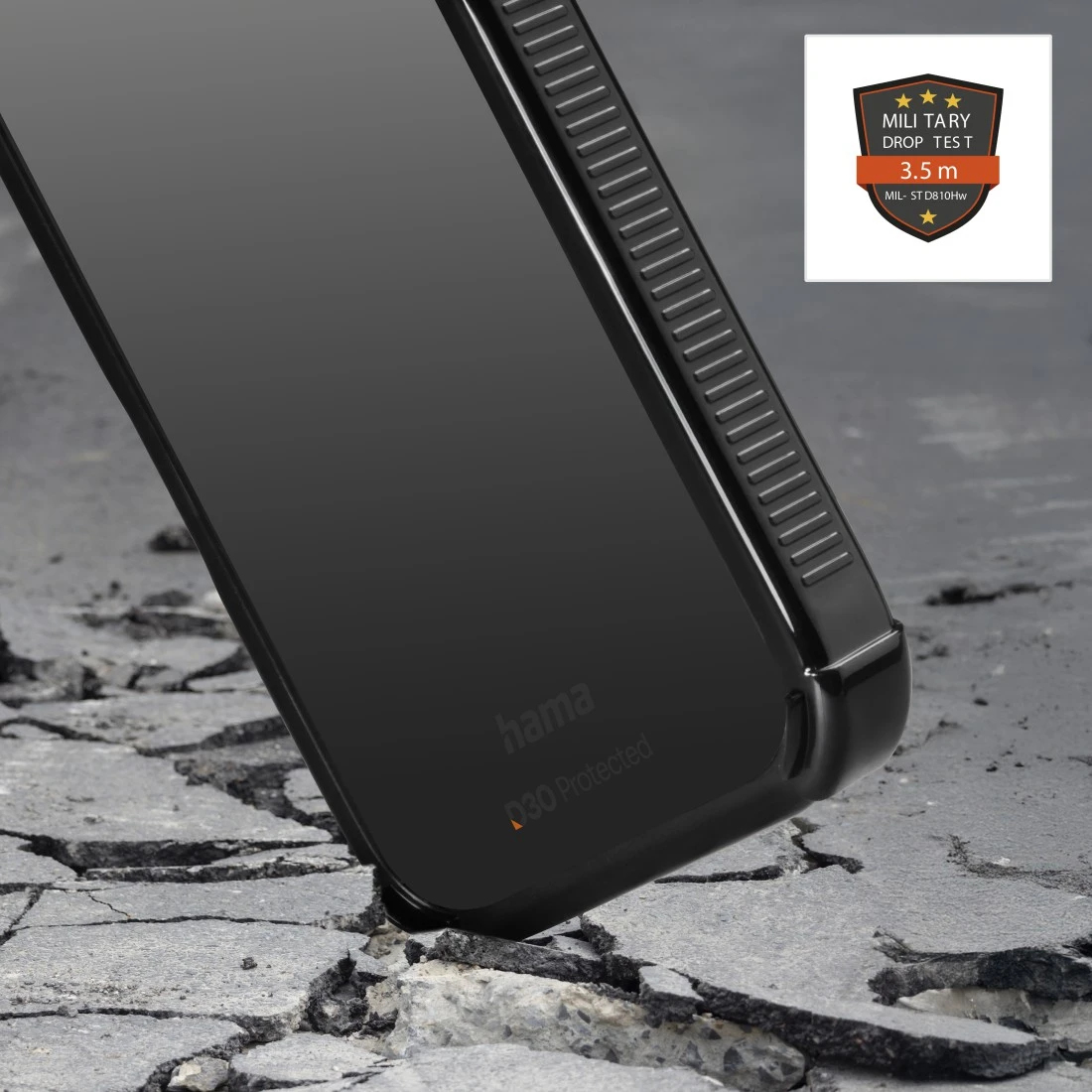 Hama Extreme Protect Handyhülle für Samsung Galaxy S26 6.3" Schwarz