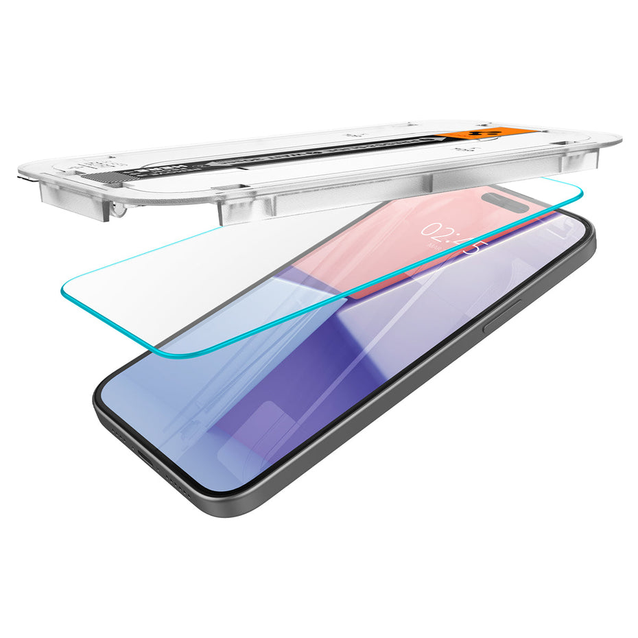 Spigen Glas.tR EZ Fit HD Bildschirmschutz Transparent
