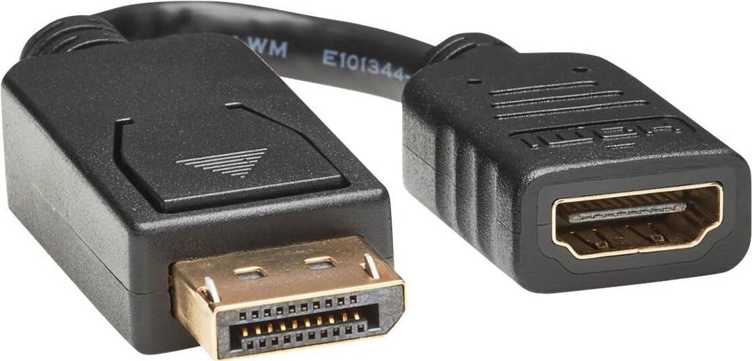 EATON TRIPPLITE DisplayPort to HDMI Adapter Video Converter M/F 15,20cm (6") 15,24cm (P136-000)