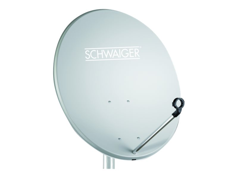 Schwaiger SPI440 Offset Parabolantenne 42 cm Hellgrau