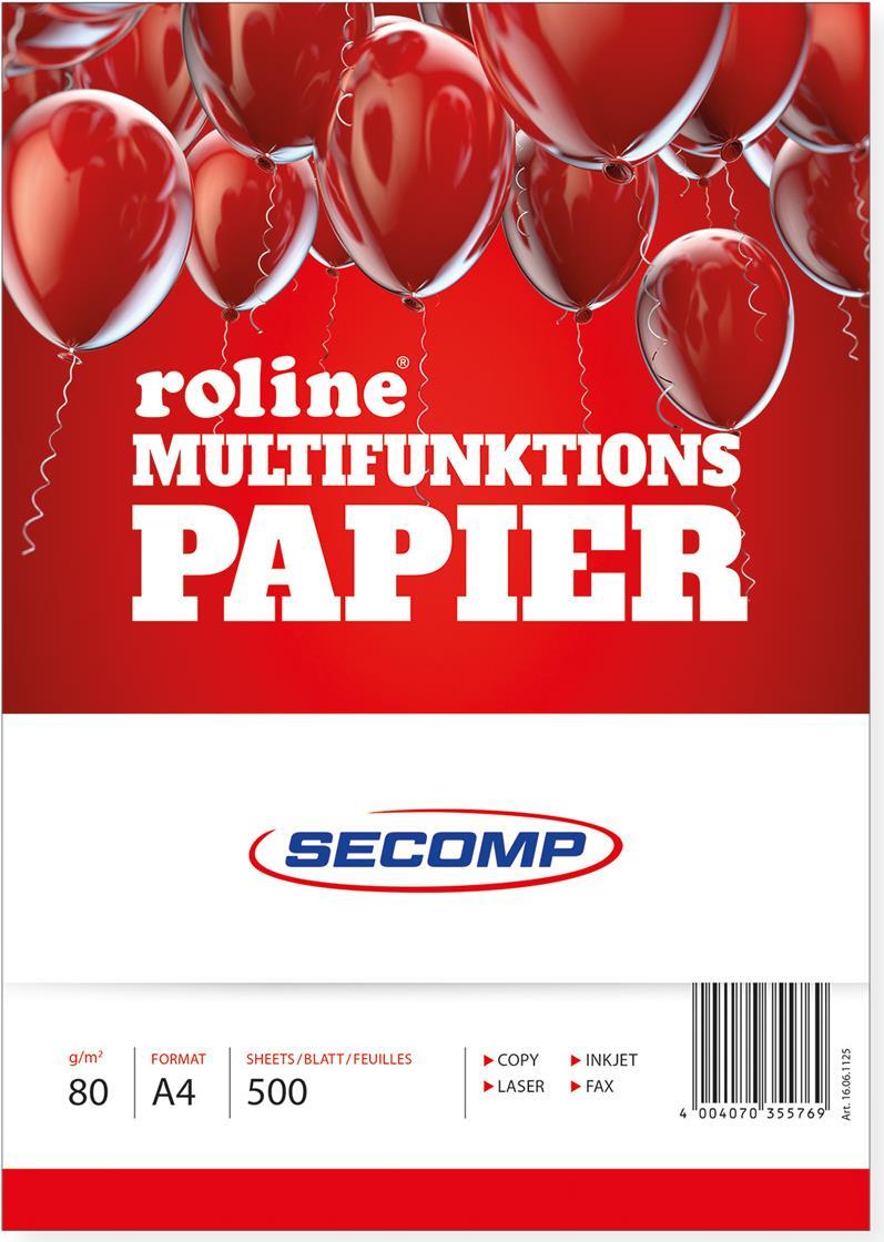 ROLINE Kopierpapier A4, 80gr, 500 Blatt Jubiläumspapier 25 Jahre (16061125)