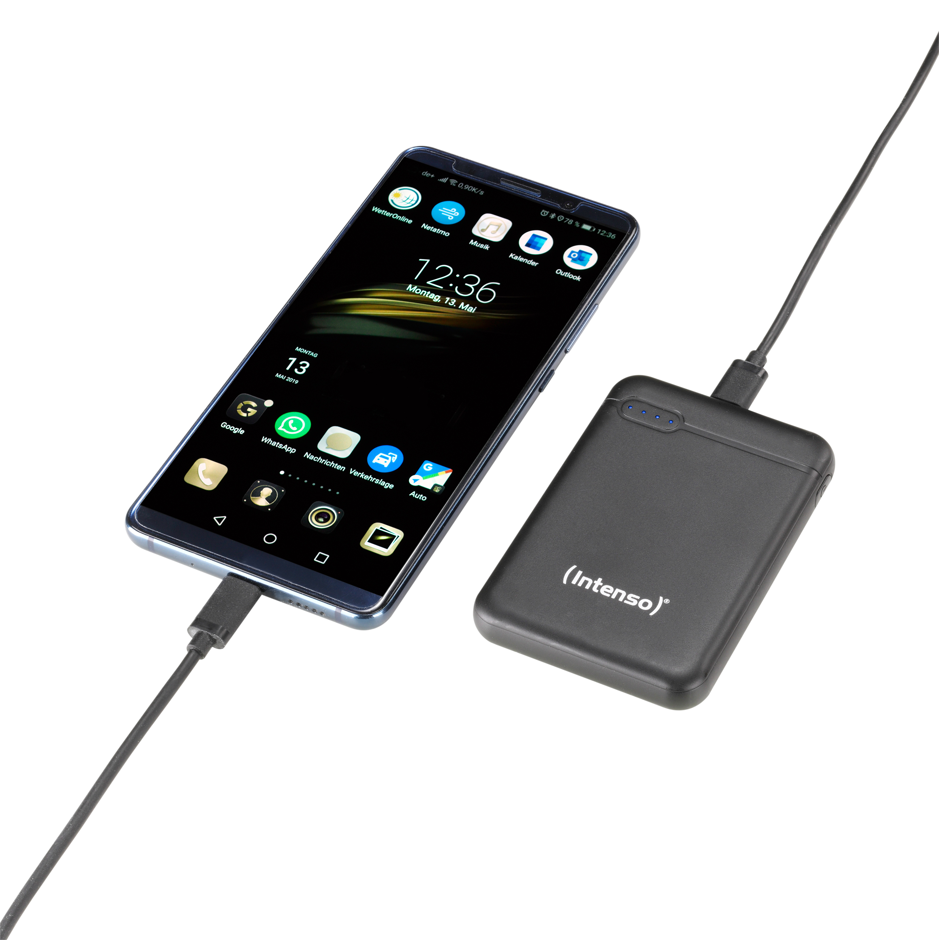 Intenso XS5000 Powerbank 5000 mAh Schwarz