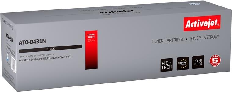 ACTION Toner ActiveJet ATO-B431N | black | 10000 pgs. | OKI 44574902 (EXPACJTOK0025)
