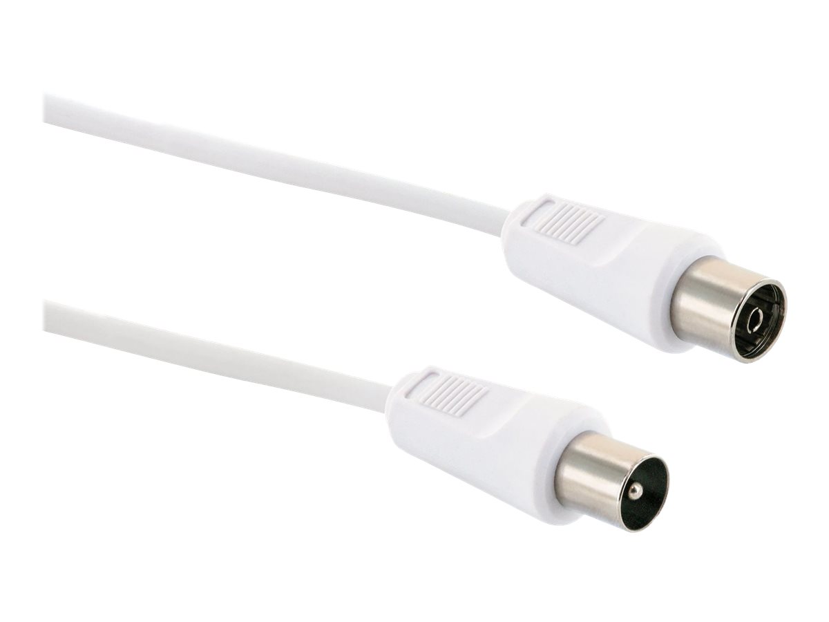 Schwaiger KDSK15 042 Koaxialkabel 1,5 m F-Quick Weiß