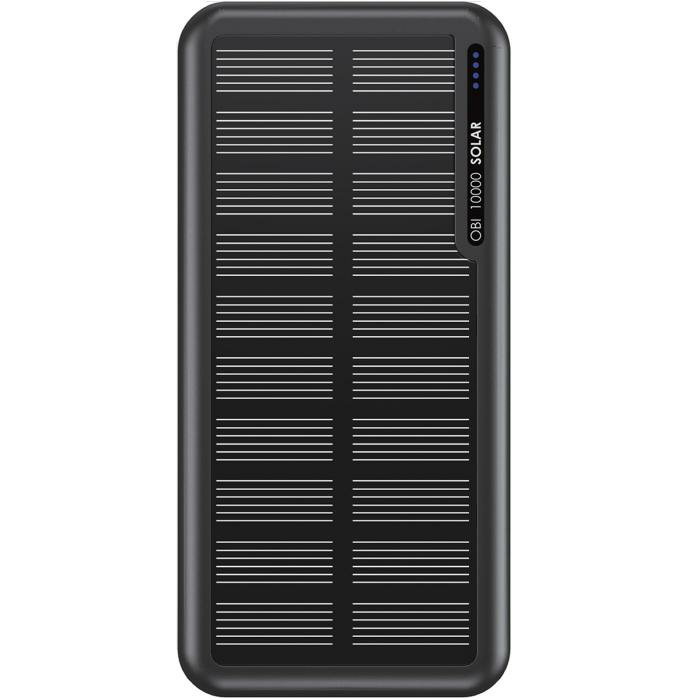 BOOMPODS OBI-SOLAR Powerbank 10000 mAh USB-A USB-C Schwarz