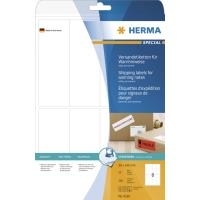 HERMA Special Permanent selbstklebende, matte Versand-/Warnhinweisetiketten aus Papier (8326)