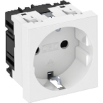 Obo Bettermann STD-D0 RW1. Anzahl der Pole: 2P. Produktfarbe: Weiß. Eingangsspannung: 250 V, Stromstärke (maximal): 16 A. Breite: 45 mm, Tiefe: 42 mm, Höhe: 45 mm. Anzahl enthaltener Produkte: 1 Stück(e) (6120008)