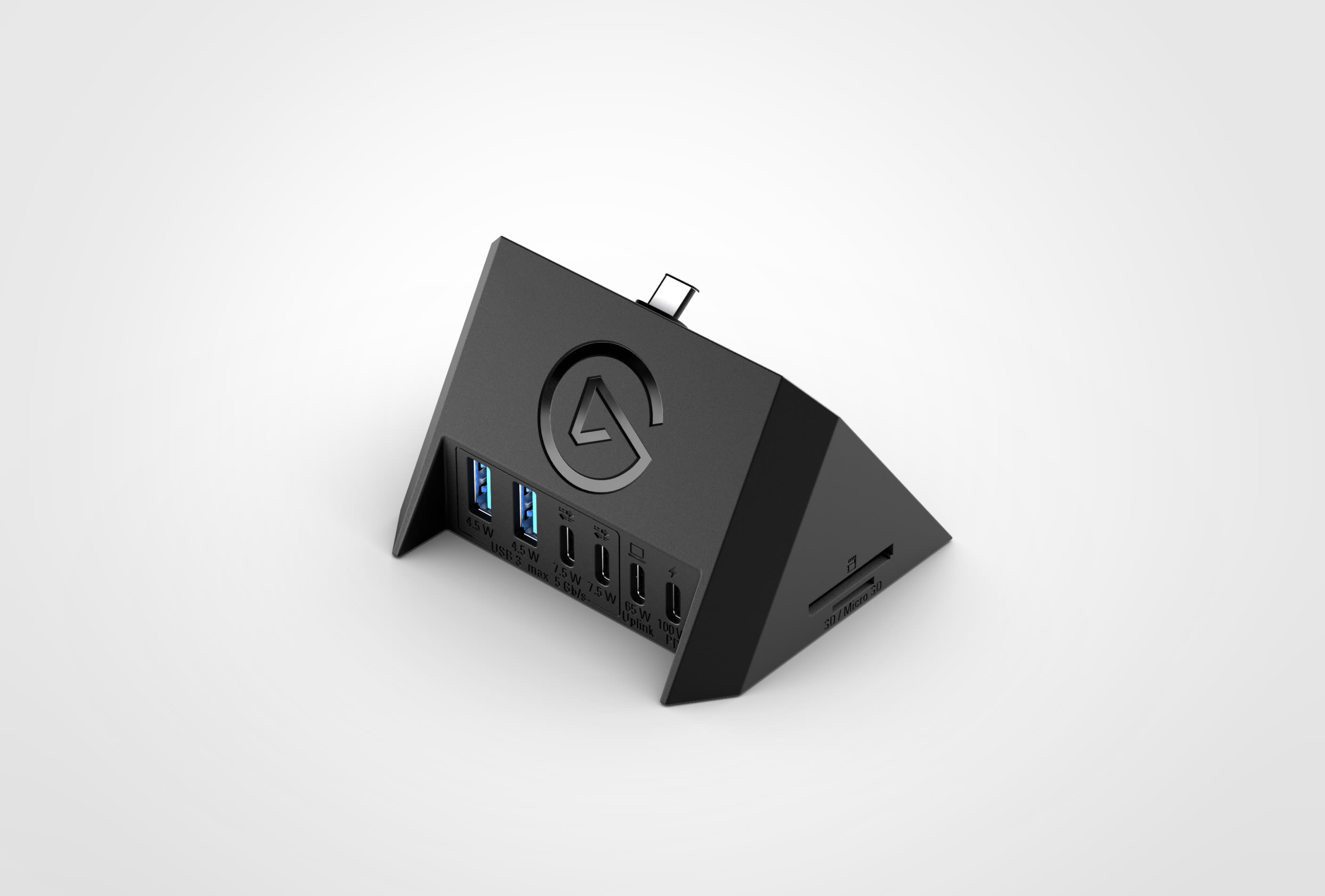 Elgato USB-C Hub 2x USB-A 3.1 Gen 1 + 2x USB-C 3.1 Gen 1 Schwarz