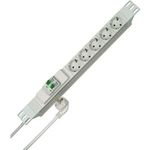 Kopp Steckdosenleiste 48,30cm (19")  5fach Weiß Schutzkontakt 931504015 (931504015)