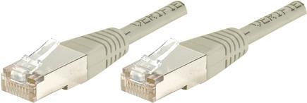 EXERTIS CONNECT Patchkabel S/FTP (PIMF), CAT.6A EIA/TIA, Class EA, grau, 1,5 m