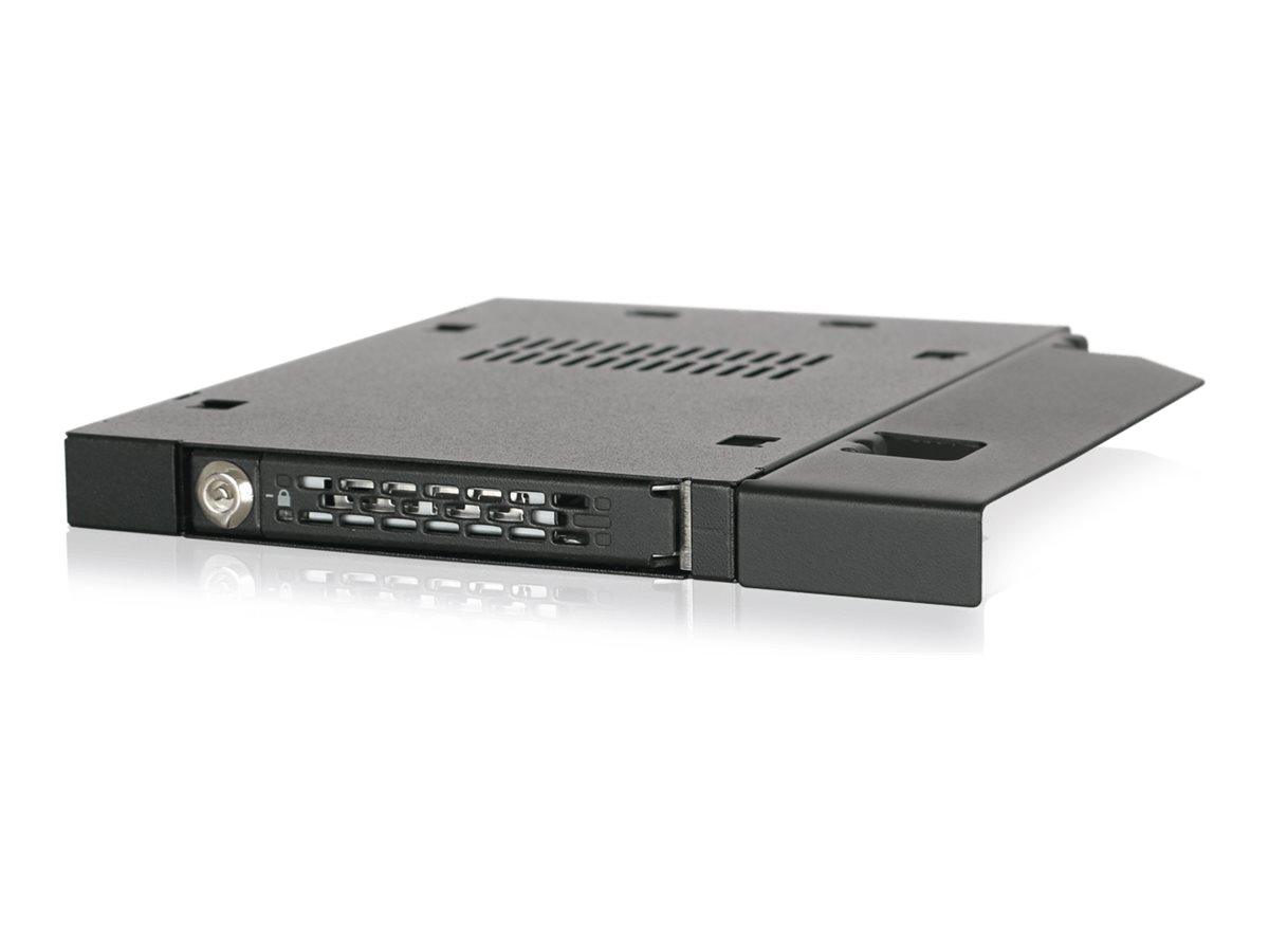 Icy Dock ToughArmor MB411SKO-B Laufwerksschachtadapter 5,25" Slim Line auf 2,5" SATA 6Gb/s Schwarz