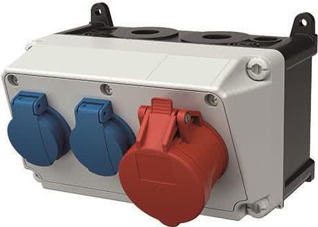 MENNEKES Elektrotechnik GmbH & Co. KG Steckdosen-Kombination 910007 (910007)