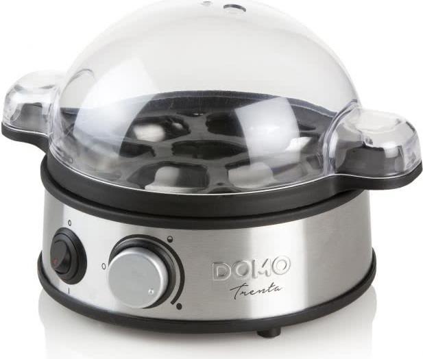 Domo DO 9142 EK Eierkocher bis 7 Eier Gehäuse aus Edelstahl (DO9142EK)