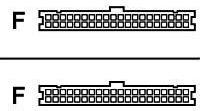 IBM 92F0424 IDE-/EIDE-Kabel IDC 40-polig (W) zu IDC 40-polig (W)