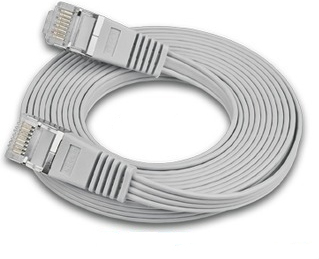 SLIM S6 075 WS - Cat.6 SLIM-Patchkabel, STP(PIMF), 0,75 m, weiß (PKW-STP-SLIM-KAT6 0.75 WS)