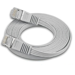 SLIM S6 075 WS - Cat.6 SLIM-Patchkabel, STP(PIMF), 0,75 m, weiß (PKW-STP-SLIM-KAT6 0.75 WS)
