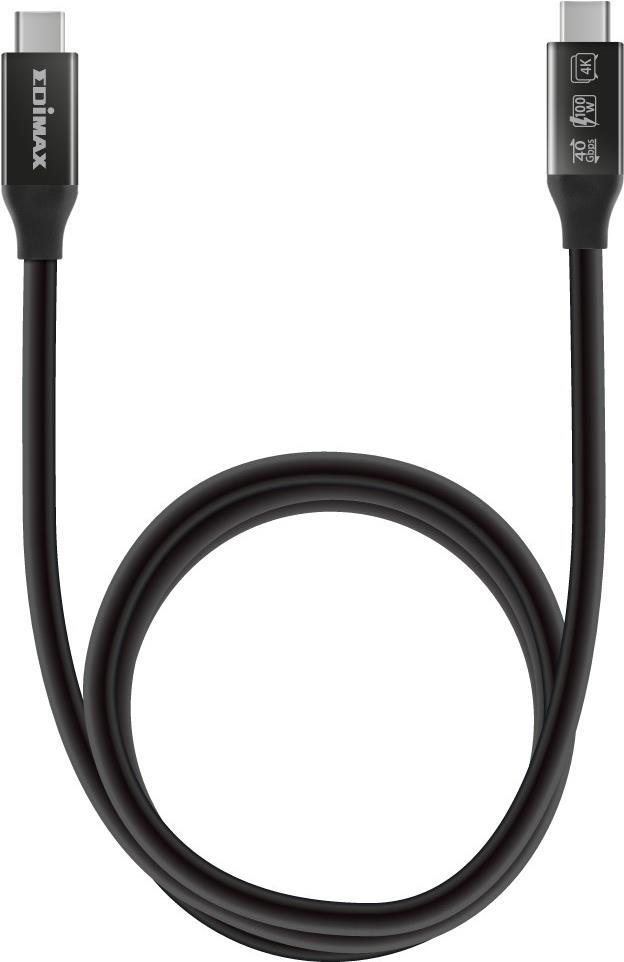 EDIMAX USB4/Thunderbolt3 Cable 40 Gbit/s 1m Type C to Type C (UC4-010TB V2)