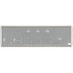 Super Micro Supermicro I/O Shield - System-E/A-Abdeckplatte (MCP-260-00084-0N)