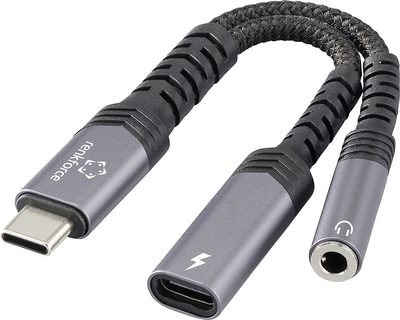 Renkforce USB-C Audio Adapterkabel[1x Stecker - 1x Audio stereo Klinke (RF-6877608)