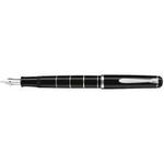 Pelikan M215 Integriertes Befüllsystem Schwarz - Silber 1Stück(e) Füllfederhalter (948455)