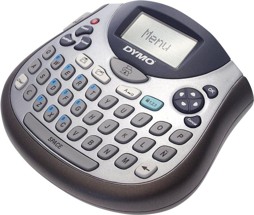 DYMO LetraTag LT-100T Beschriftungsgerät QWERTY Thermodirekt Grau