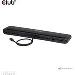 Club 3D USB-C 12in1-Dock>DP1.4/2xHDMI/2xUSB-C/8K30Hz PD100W retail (CSV-2541)