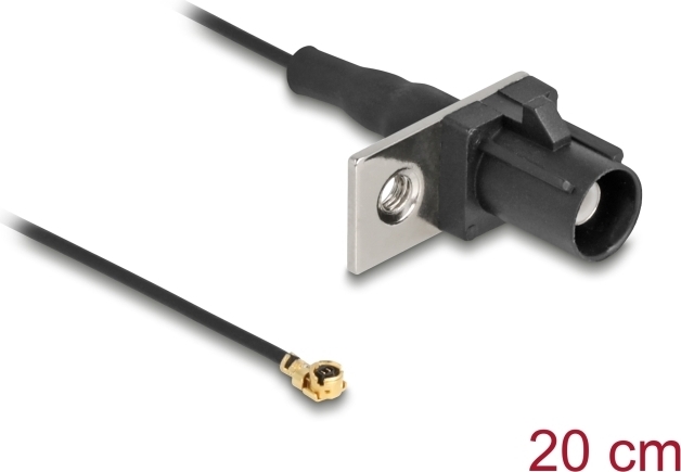 Delock Antennenkabel FAKRA A Stecker zu MHF I 1.13 - 20 cm 1 vorgestanztes (90728)