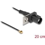 Delock Antennenkabel FAKRA A Stecker zu MHF I 1.13 - 20 cm 1 vorgestanztes (90728)