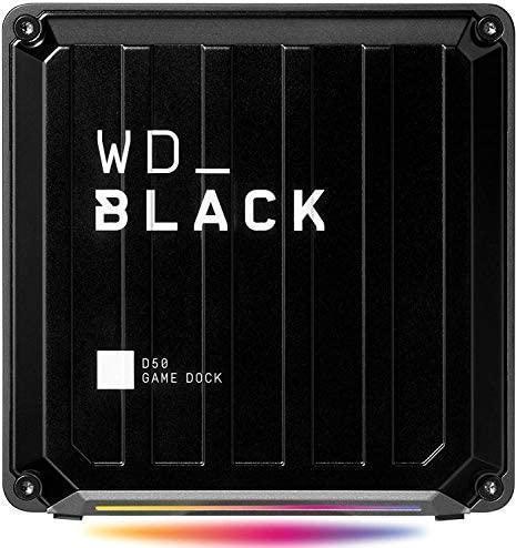 Western Digital D50 SSD-Gehäuse Schwarz (WDBA3U0000NBK) (geöffnet)