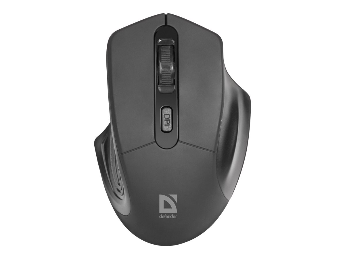Defender Datum MB-345 Maus RF Wireless Optisch 1600 DPI Schwarz