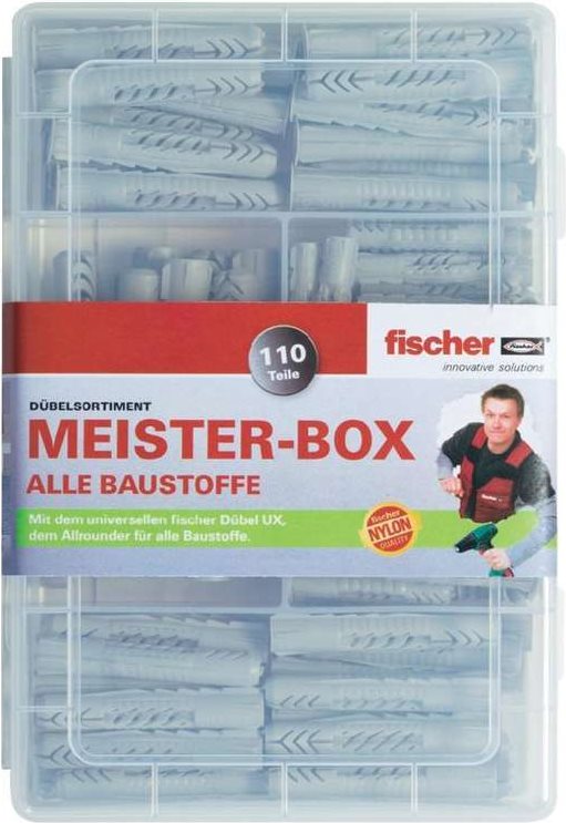 Fischer MEISTER-BOX UX/UX R Spreizdübel 110 Stück(e) (513893)