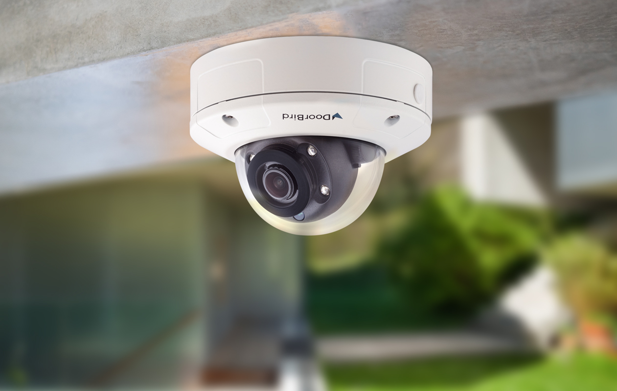 DoorBird Mini Dome Camera Netzwerkkamera 1920 x 1080 Pixel H.264 Weiß
