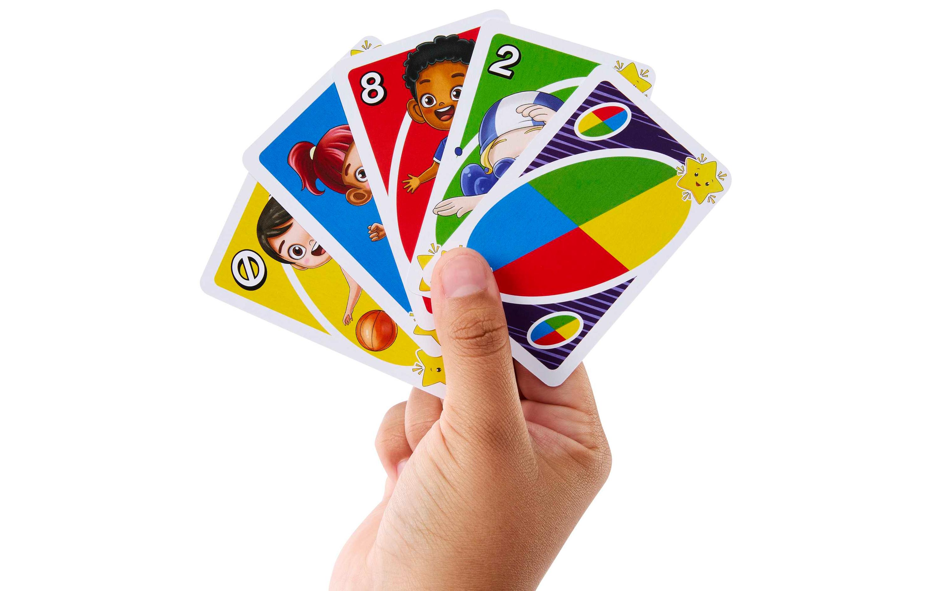 Mattel Games UNO Junior Move Kartenspiel