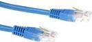 ACT Blue 10 meter LSZH U/UTP CAT6 patch cable with RJ45 connectors. Cat6 u/utp lszh blue 10.00m (IB9610)