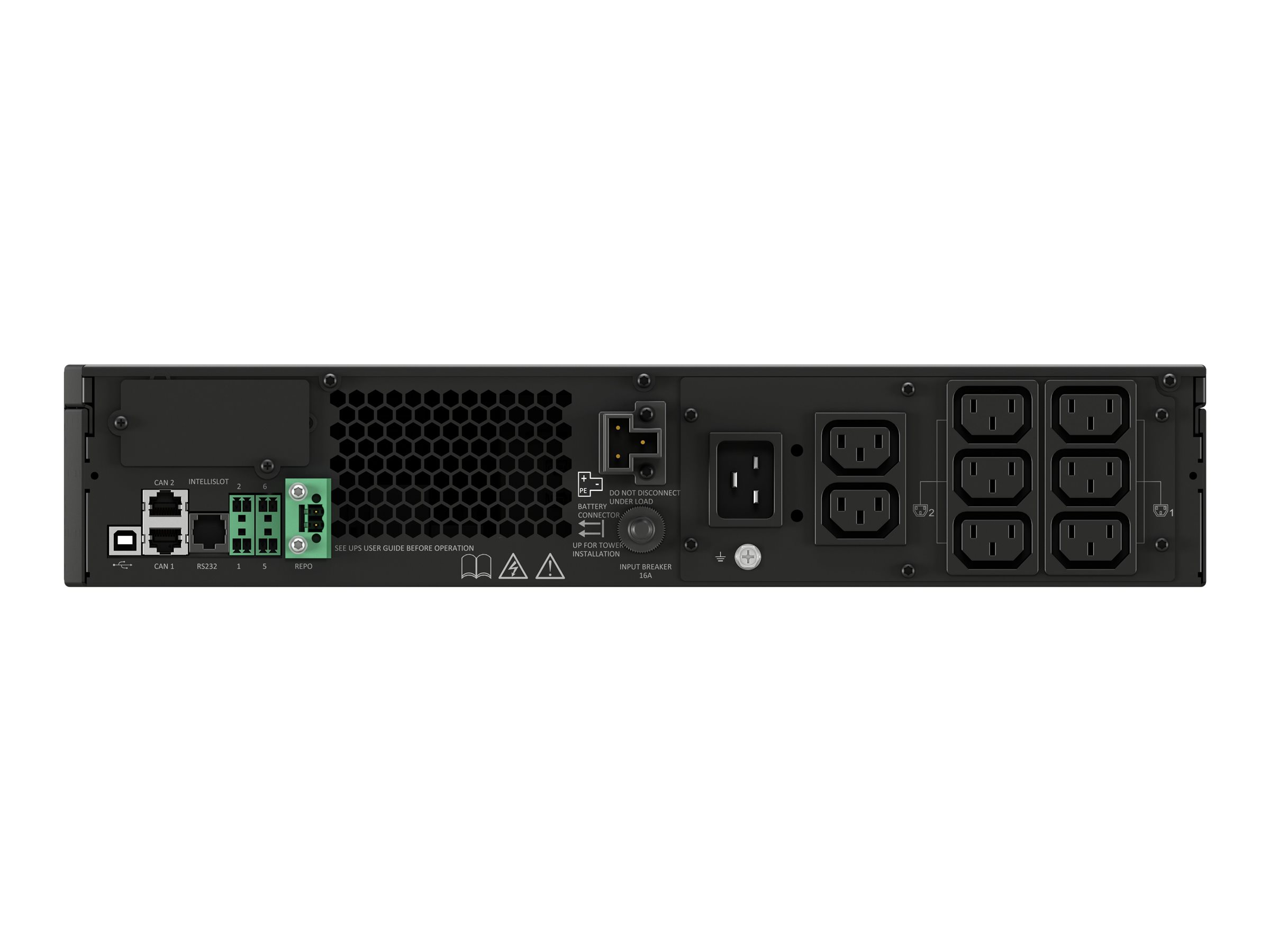 Vertiv Liebert GXT5 2000 VA/2000 W Online USV Lithium-Ionen 2U Rack/Tower Schwarz