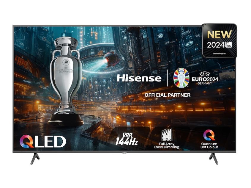 Hisense 55E77NQ 139cm 55" 4K QLED Smart TV Fernseher [Energieklasse F]  (55E77NQ)