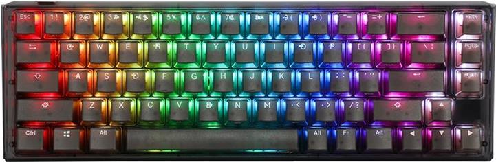 DUCKYCHANNEL Ducky One 3 Aura Black SF Gaming DE-Layout, RGB, Hot Swap, Kailh Jellyfish Yellow