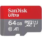 SanDisk 64GB Ultra microSDXC 140MBs+Adapt 2Pack (SDSQUAB-064G-GN6MT)