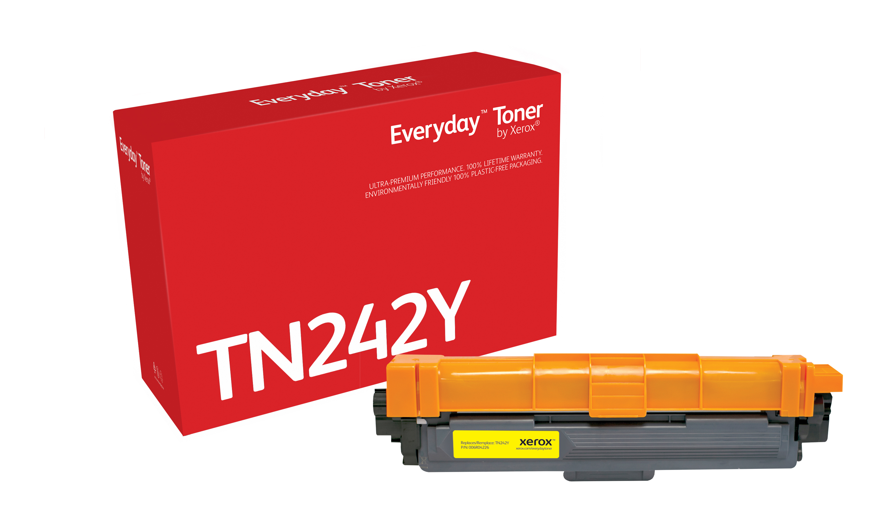 Xerox Everyday Tonerpatrone Gelb kompatibel mit Brother TN-242Y 1400 Seiten