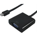 STANDARD Mini DisplayPort-VGA Adapter, Mini DP ST - VGA BU (S3205)