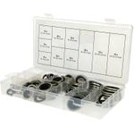 KS TOOLS Werkzeuge-Maschinen GmbH Sortiment Verbund-Dichtringe, Ø 6-24mm, 150-tlg (970.0760)
