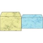 sigel Umschlag, DIN lang, 90 g-qm, Marmor pastellgrün gummiert, mit Innendruck, geeignet für Inkjet-Laser-Kopierer (DU171)