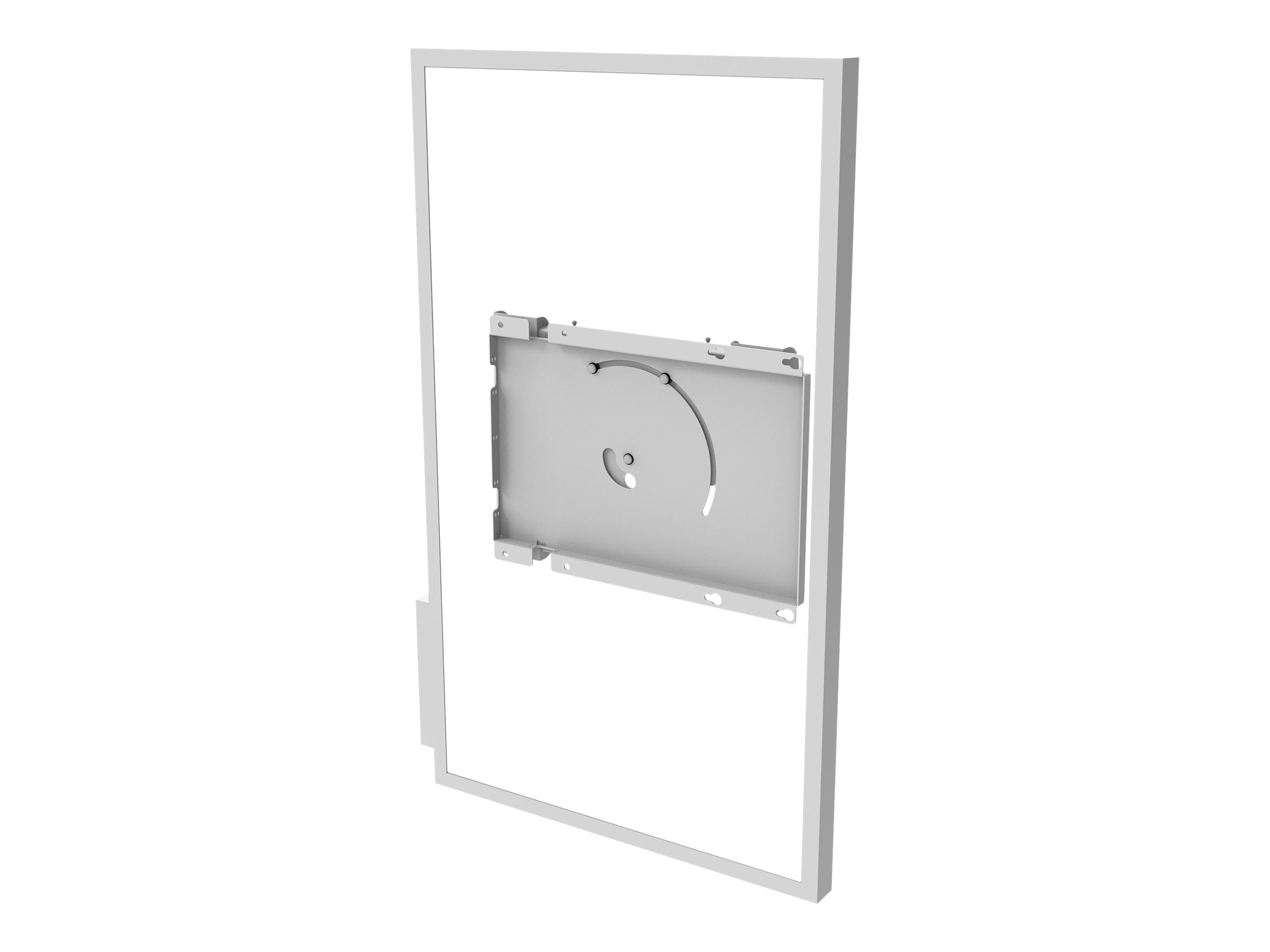 Peerless RMI3-FLIP2 Rotational Wandhalterung für Samsung Flip 55"–65" VESA 400 x 400 mm Weiß glänzend