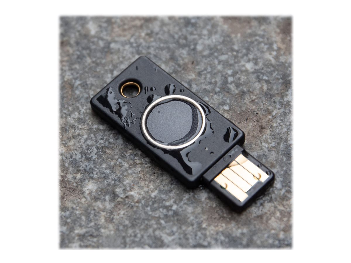 Yubico YubiKey Bio FIDO Edition Biometrischer USB-A Sicherheitsschlüssel Schwarz