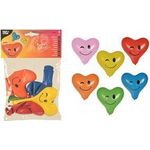 PAPSTAR Luftballons "Blinky Heart", farbig sortiert Durchmesser: 280 mm, Herzform, mit Aufdruck "Zwinkern", - 1 Stück (86004)